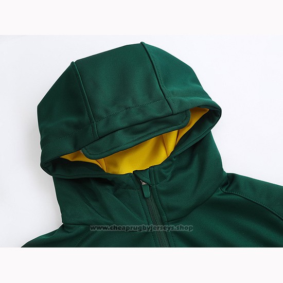 South Africa Springbok Rugby Hooded Jacket 2018-2019 Green